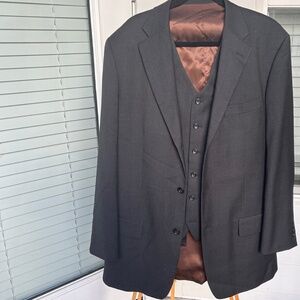 Caravelli 3 Button Blazer w/ Matching Vest